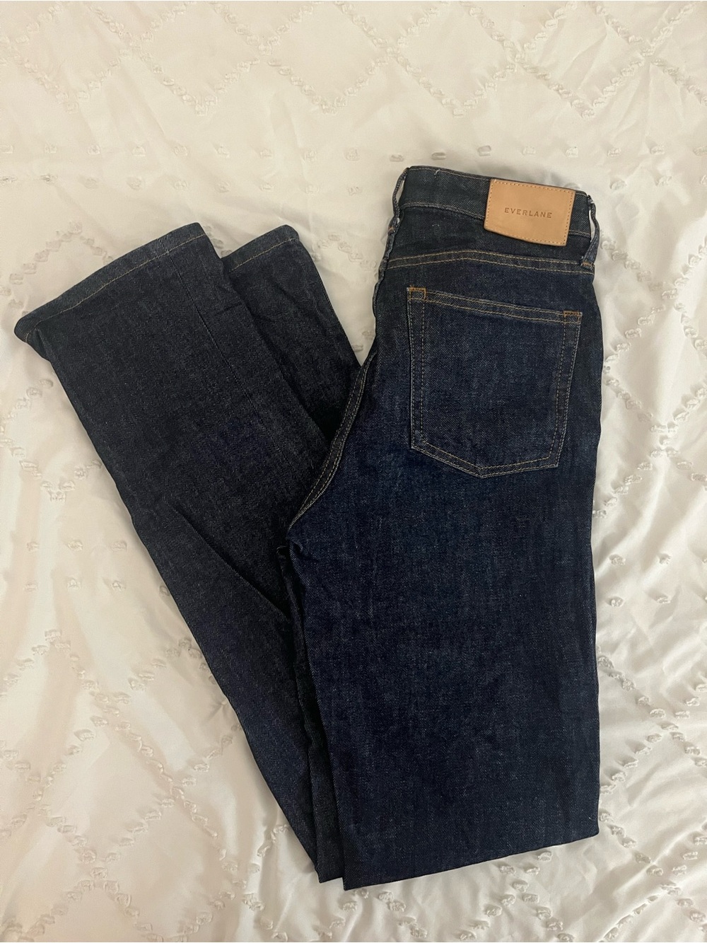 Everlane Women’s Straight Jeans in Dark Indigo